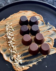 peanut butter volcano bonbons theolon